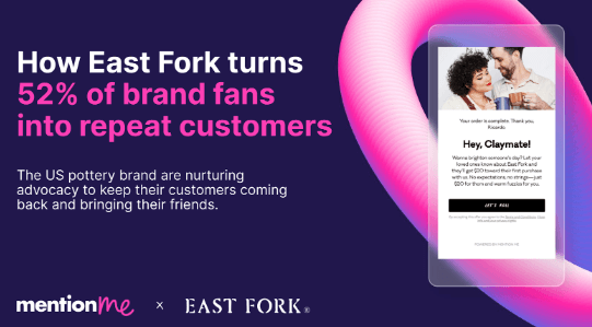 East Fork Referral campaign stats